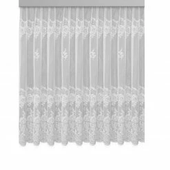 Gardine - Jaquard-Store - weiß - 300x145 cm