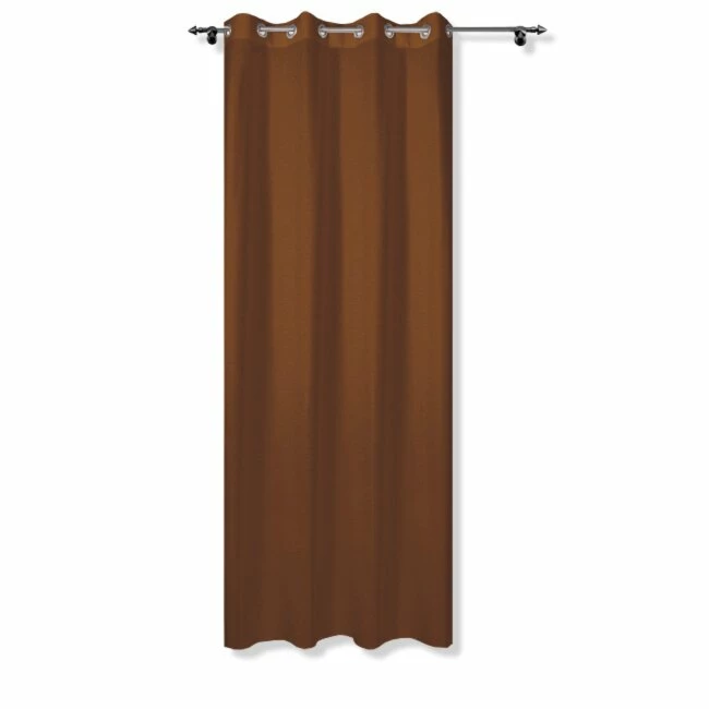 Verdunklungsvorhang - schokobraun - 140x235 cm 4 Verdunklungsvorhang - schokobraun - 140x235 cm – Bild 2
