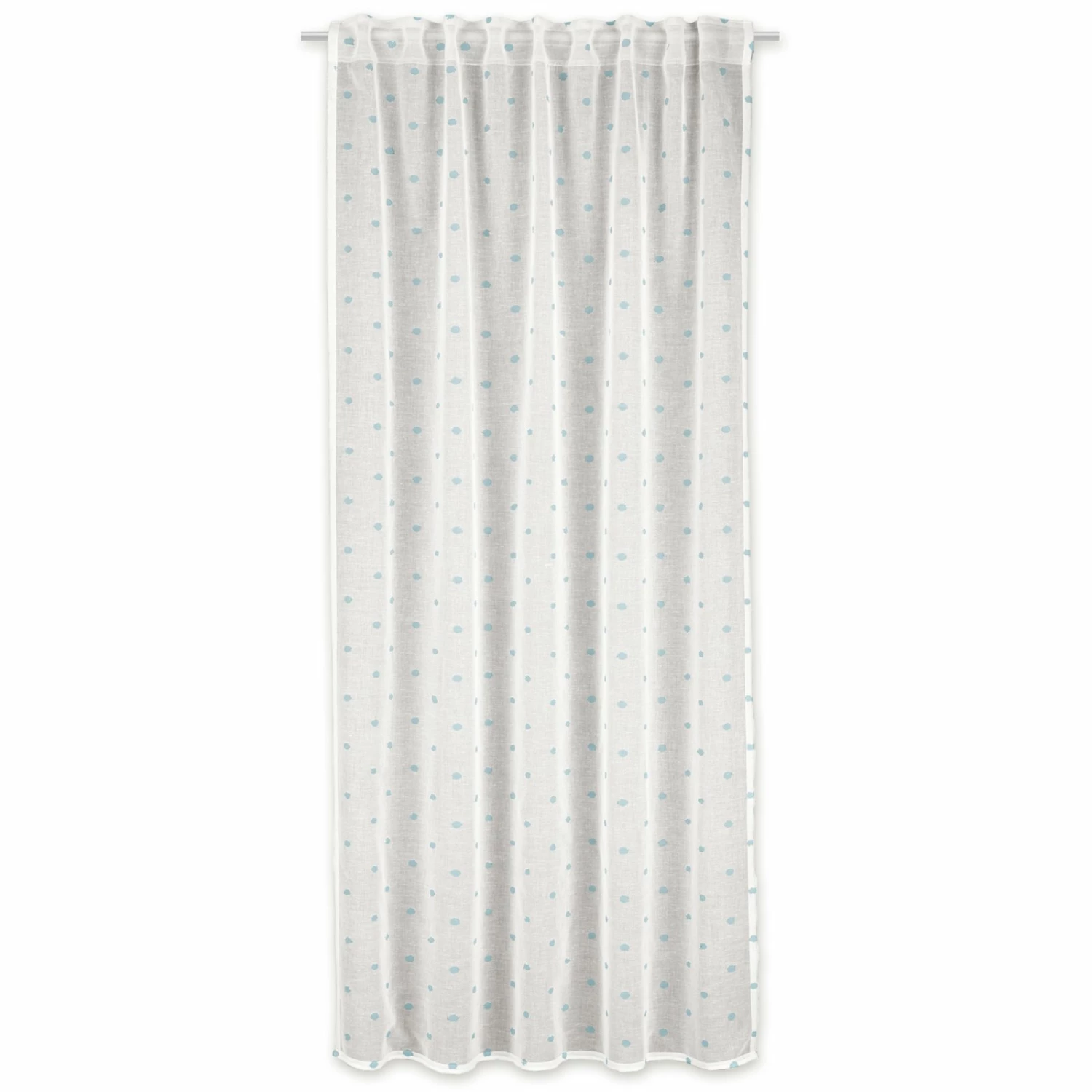 Schlaufenschal - offwhite-blau - 135x245 cm 3 Schlaufenschal - offwhite-blau - 135x245 cm