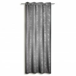 Verdunklungsvorhang - silber - 135x245 cm