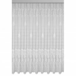 Gardine - Jaquard-Store - weiß - 450x175 cm