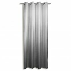 Ösenvorhang - anthazit - Farbverlauf - 135x245 cm