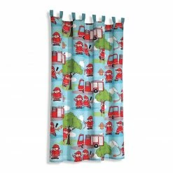 Schlaufenschal - Feuerwehr - rot - 140x160 cm