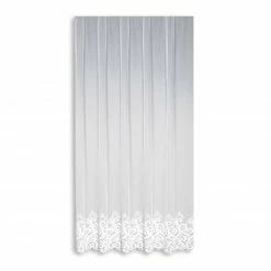 Jacquard-Schal - weiß - 300x245 cm