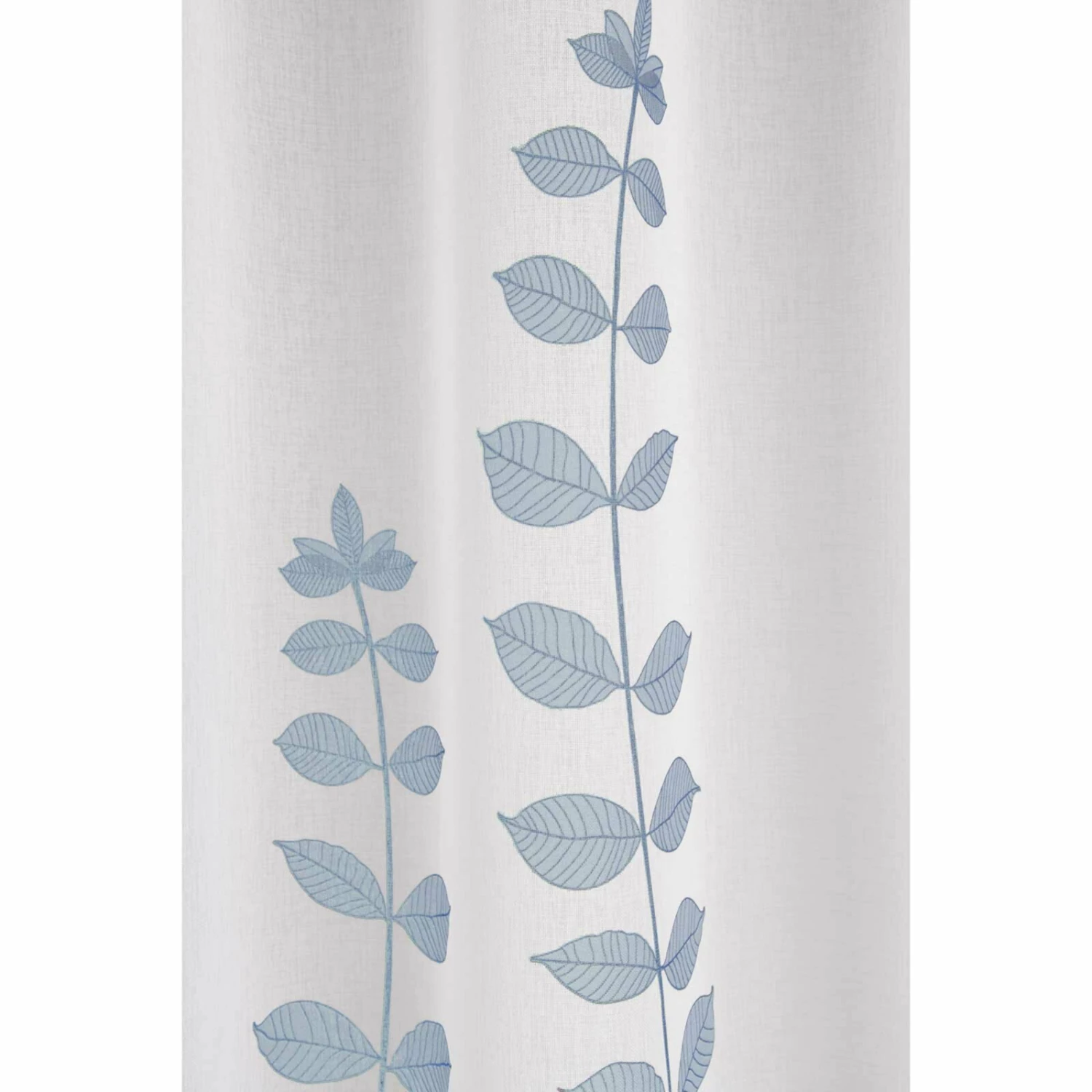 Schlaufenschal - weiß-blau - 135x245 cm 5 Schlaufenschal - weiß-blau - 135x245 cm – Bild 3