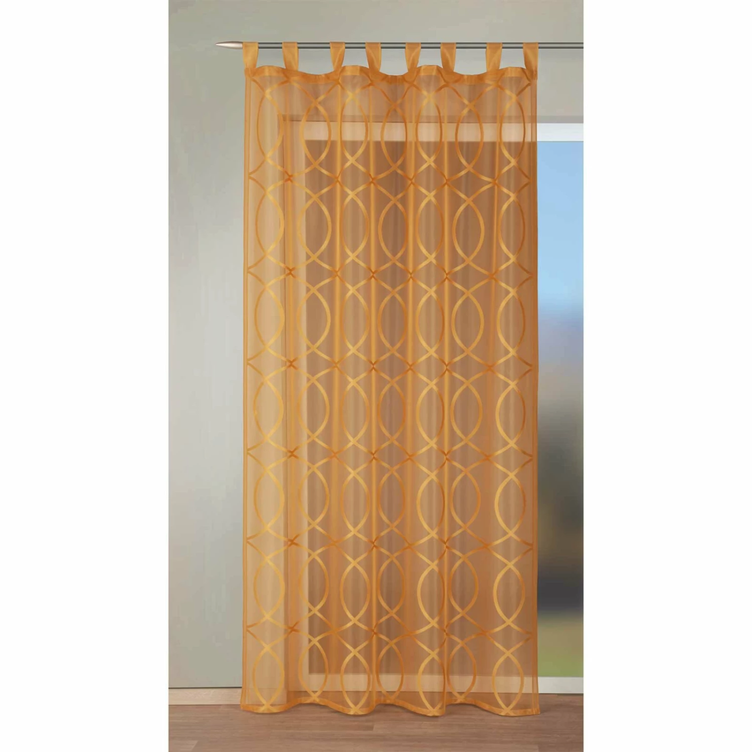 Schlaufenschal - curry - 140x245 cm 4 Schlaufenschal - curry - 140x245 cm – Bild 2