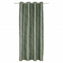 Ösenschal - grün - 135x245 cm