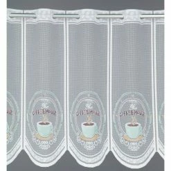 Jacq-Lamellenpanneau - Kaffee - weiß - 145x45 cm -Heimtextilien Verkäufe 2004049600 03 1600Wx1600H