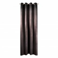 Ösenschal - anthrazit - Kunstleder - 135x245 cm