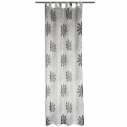 Voile-Schlaufenschal - anthrazit - 135x235 cm