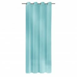 Ösenschal - türkis - 140x245 cm