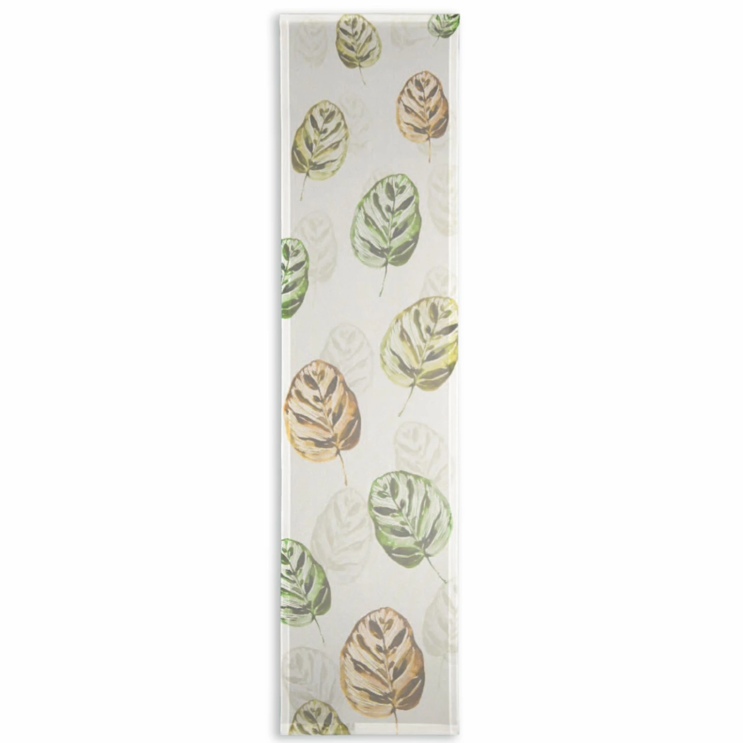 Flächenvorhang - grün-braun - 60x245 cm 3 Flächenvorhang - grün-braun - 60x245 cm