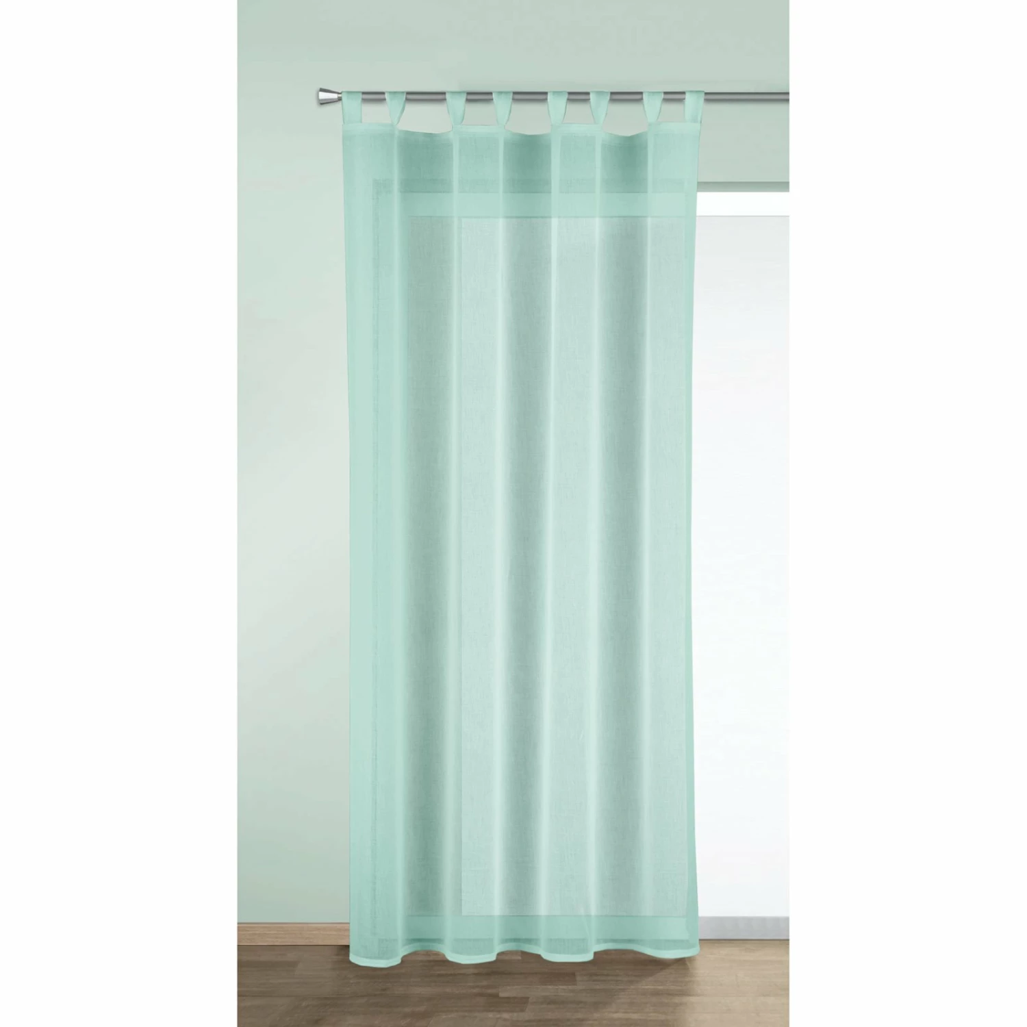 Schlaufenschal - mint - 135x245 cm 4 Schlaufenschal - mint - 135x245 cm – Bild 2