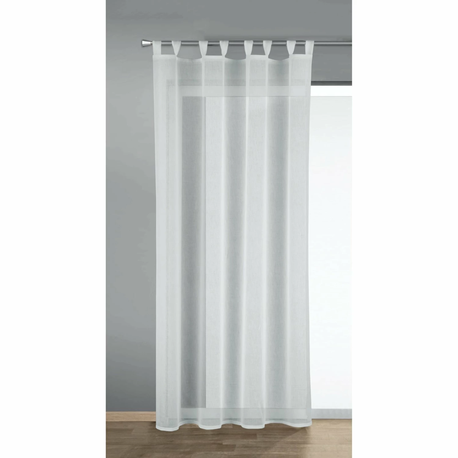 Schlaufenschal - silberfarben - 135x245 cm 4 Schlaufenschal - silberfarben - 135x245 cm – Bild 2