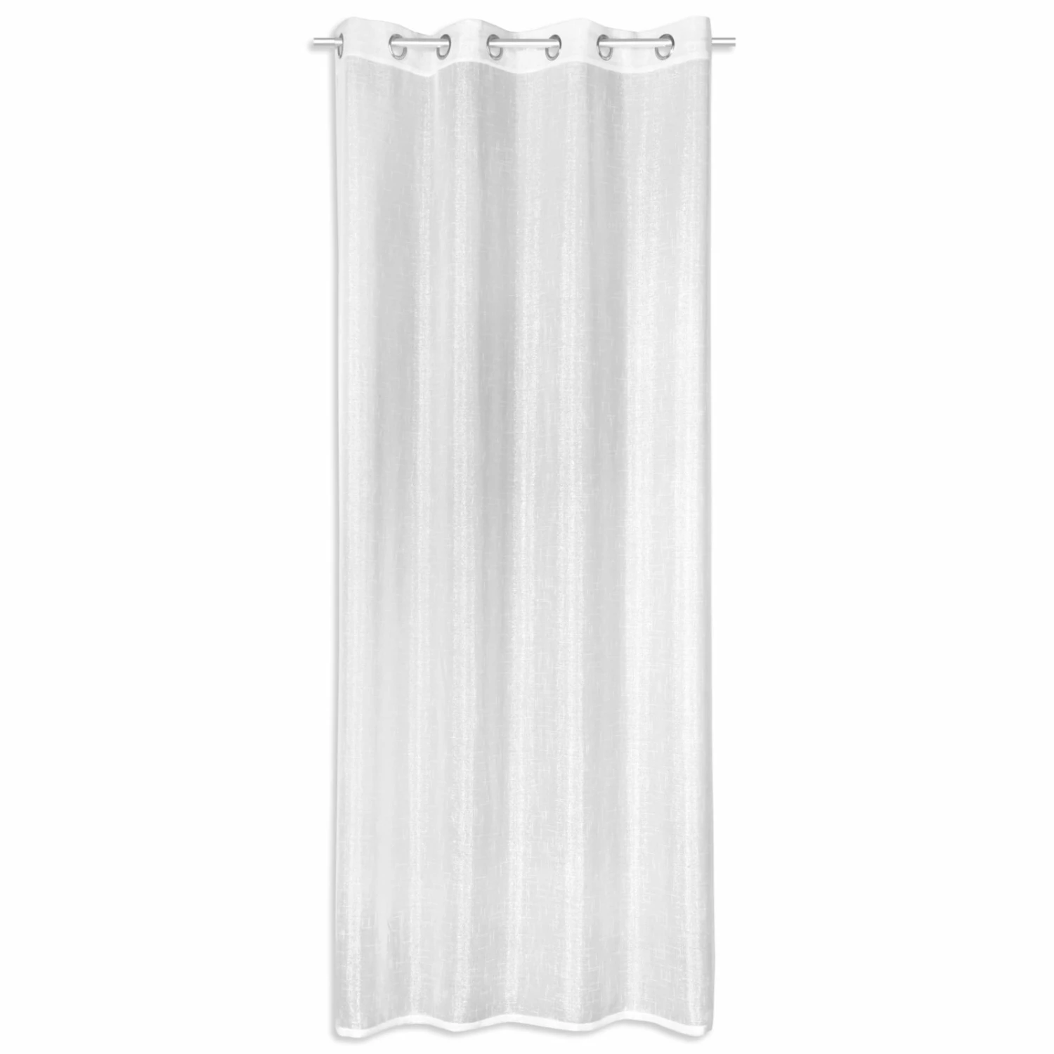 Ösenschal - weiß - 135x245 cm 3 Ösenschal - weiß - 135x245 cm