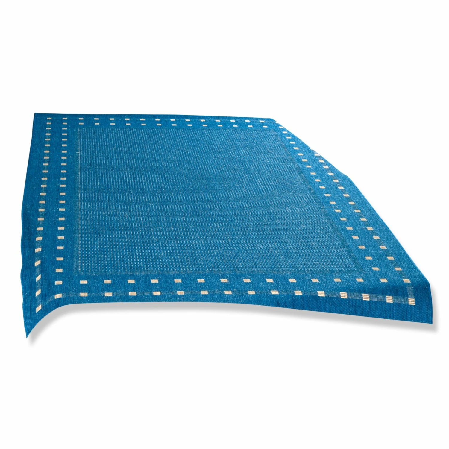 In-/Outdoorteppich - blau - 80x150 cm 3 In-/Outdoorteppich - blau - 80x150 cm