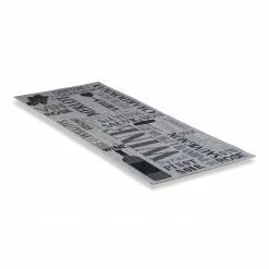 In-/Outdoorteppich - grau - 80x200 cm