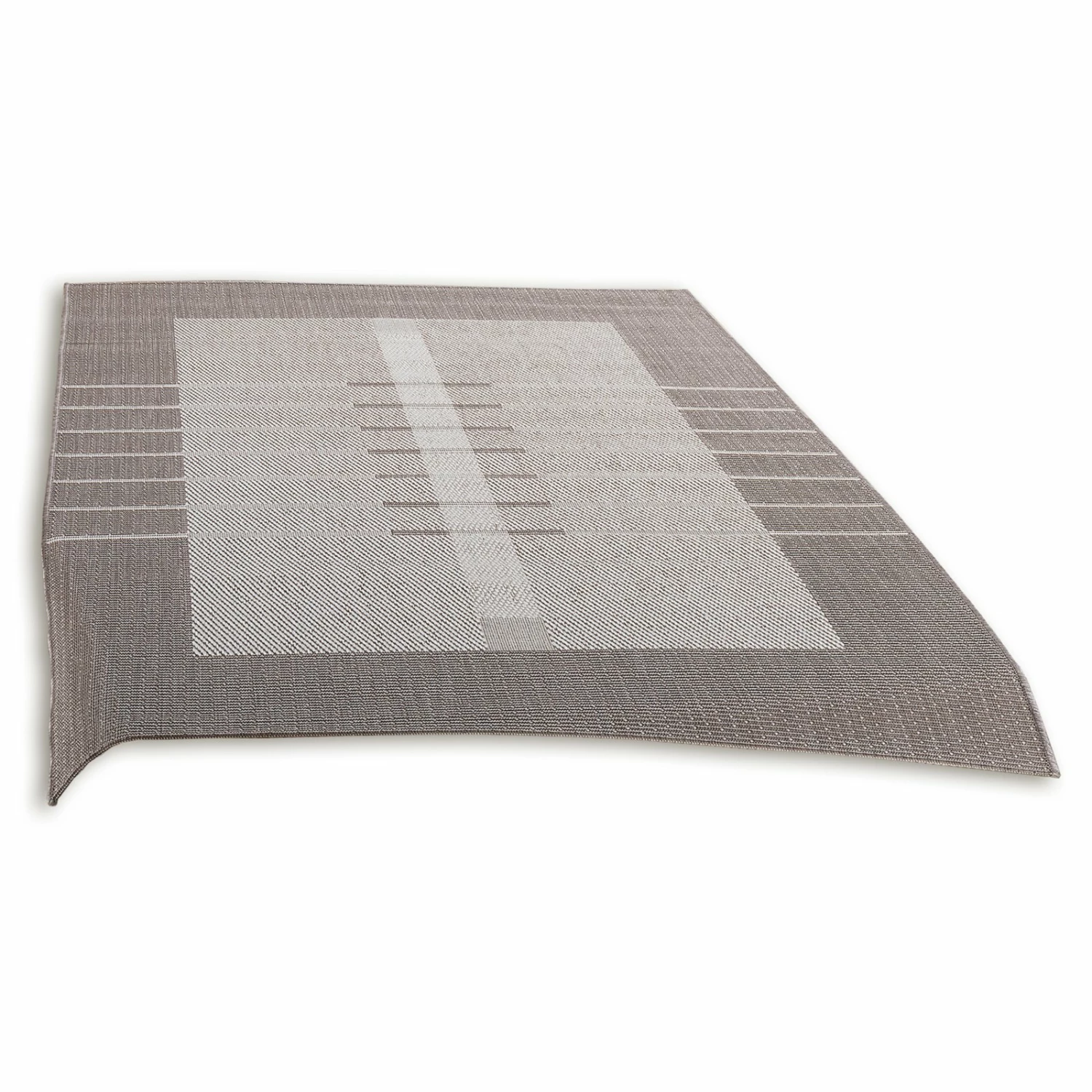 In-/Outdoorteppich - ecru-taupe - 60x110 cm 3 In-/Outdoorteppich - ecru-taupe - 60x110 cm