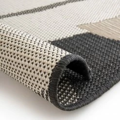 In-/Outdoorteppich - grau-braun - Blumen - 80x150 cm -Heimtextilien Verkäufe 2035022005 04 1600Wx1600H