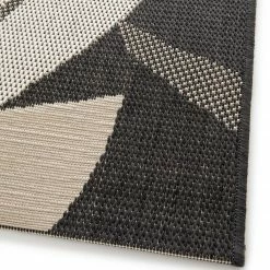 In-/Outdoorteppich - grau-braun - Blumen - 80x150 cm -Heimtextilien Verkäufe 2035022005 05 1600Wx1600H