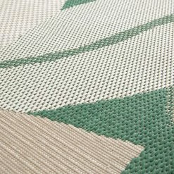 In-/Outdoorteppich - grün-beige - Blumen - 80x150 cm -Heimtextilien Verkäufe 2035022105 03 1600Wx1600H