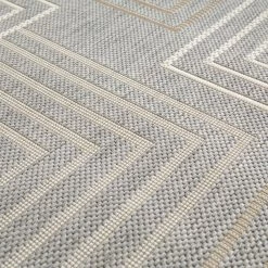 In-/Outdoorteppich - graumix - Linien - 80x150 cm -Heimtextilien Verkäufe 2035022405 03 1600Wx1600H