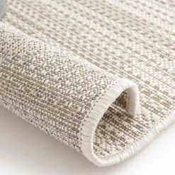 In-/Outdoorteppich - creme-beige - Rauten - 80x150 cm -Heimtextilien Verkäufe 2035022605 05 1600Wx1600H