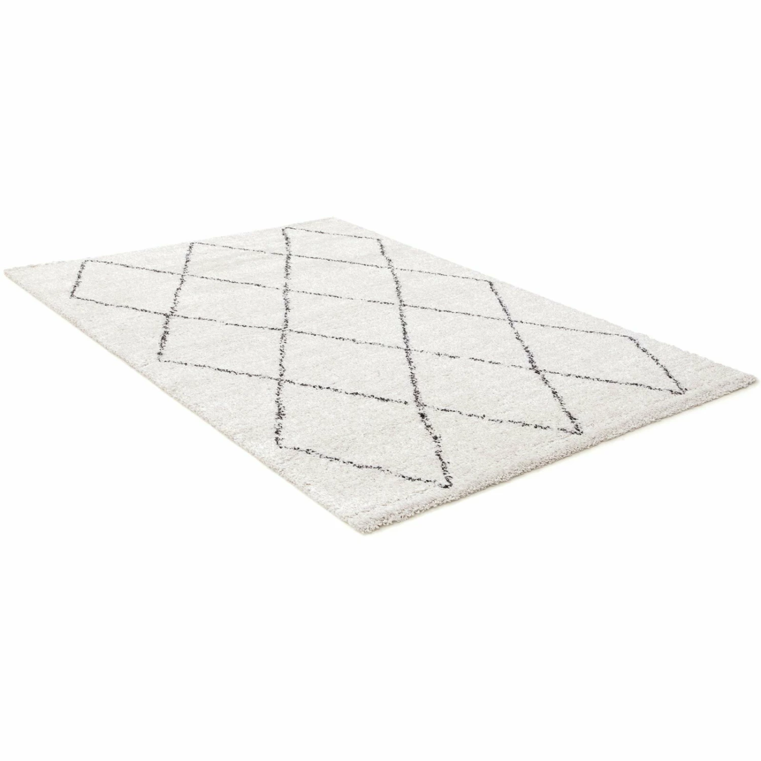 Teppich - creme - 80x150 cm 3 Teppich - creme - 80x150 cm