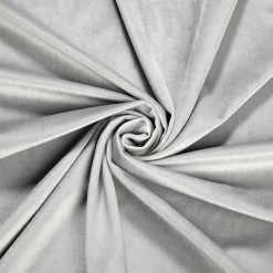 Ösenschal - hellgrau - Samt - 140x235 cm -Heimtextilien Verkäufe 2097000202 03 1600Wx1600H