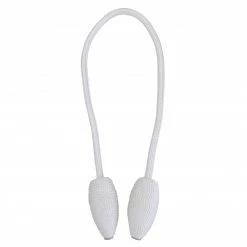 Dekorationsspange - weiß - mit Magnet