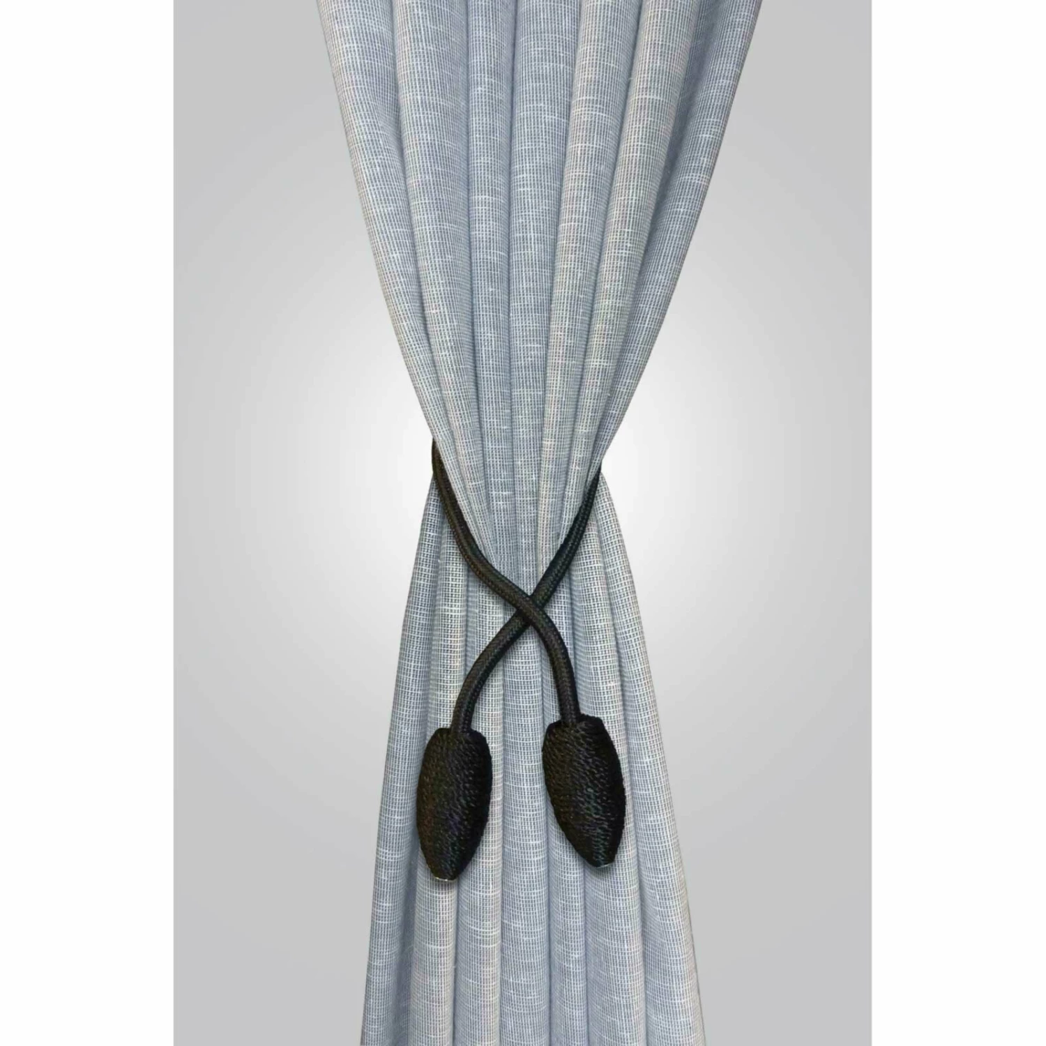 Dekorationsspange - schwarz - mit Magnet 4 Dekorationsspange - schwarz - mit Magnet – Bild 2