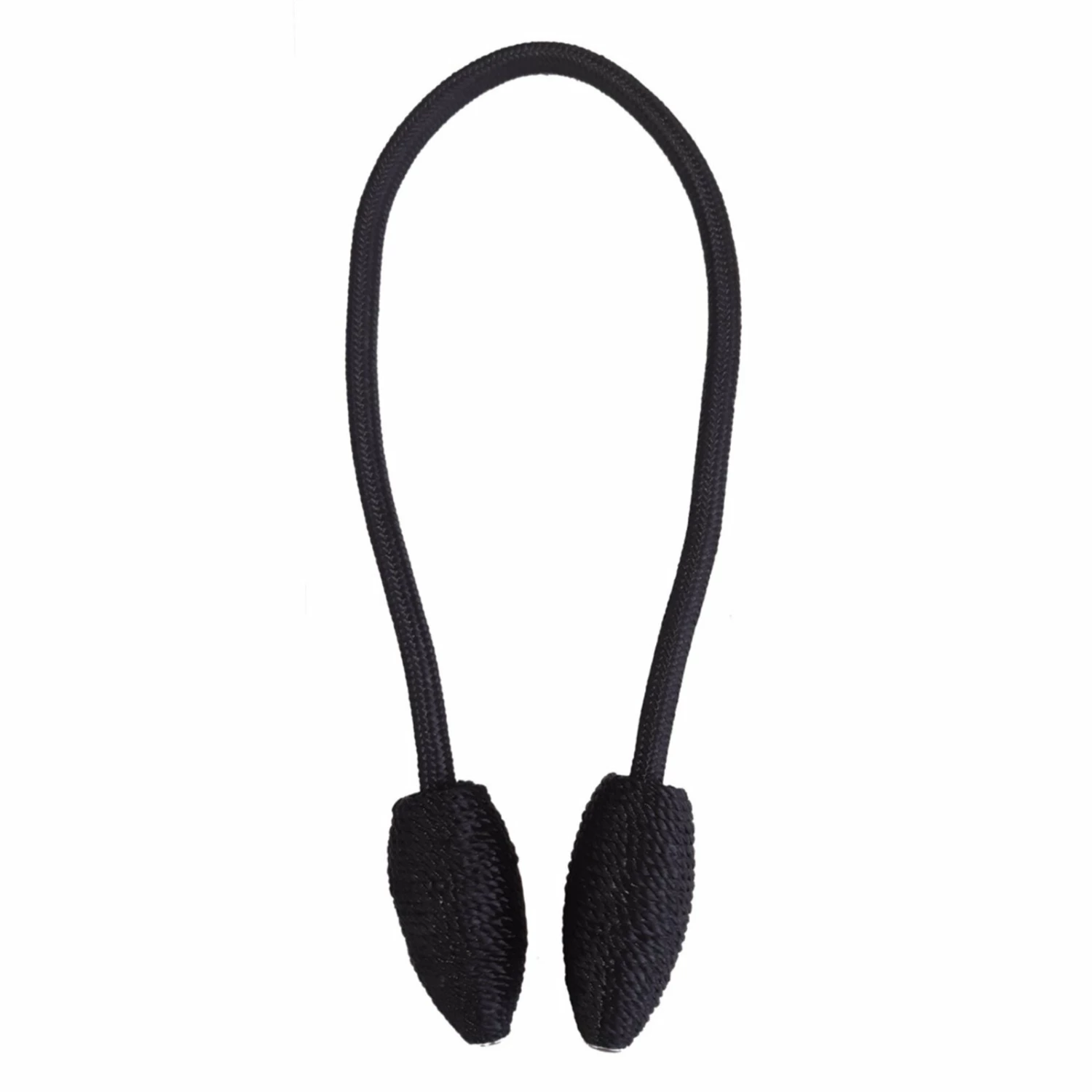 Dekorationsspange - schwarz - mit Magnet 3 Dekorationsspange - schwarz - mit Magnet