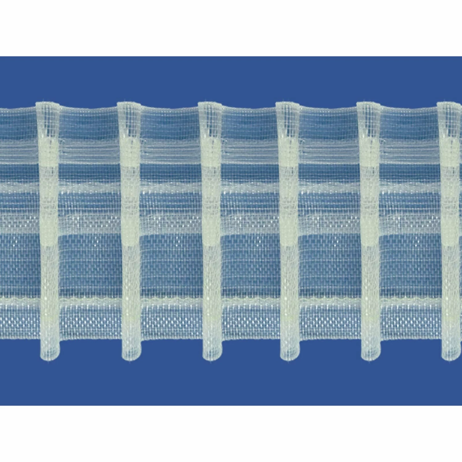 Gardinenband - Bleistiftfalte - volltransparent 4 Gardinenband - Bleistiftfalte - volltransparent – Bild 2