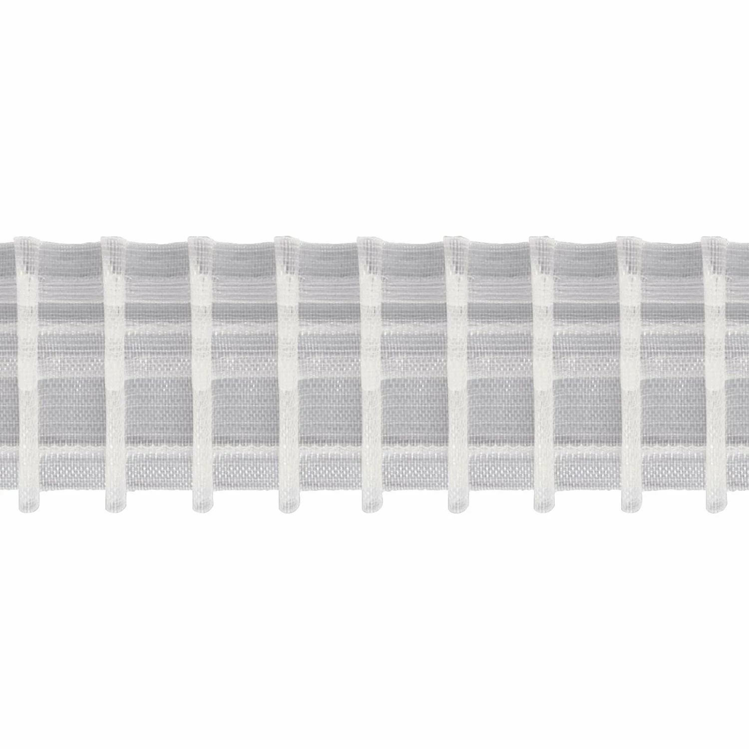 Gardinenband - Bleistiftfalte - volltransparent 3 Gardinenband - Bleistiftfalte - volltransparent