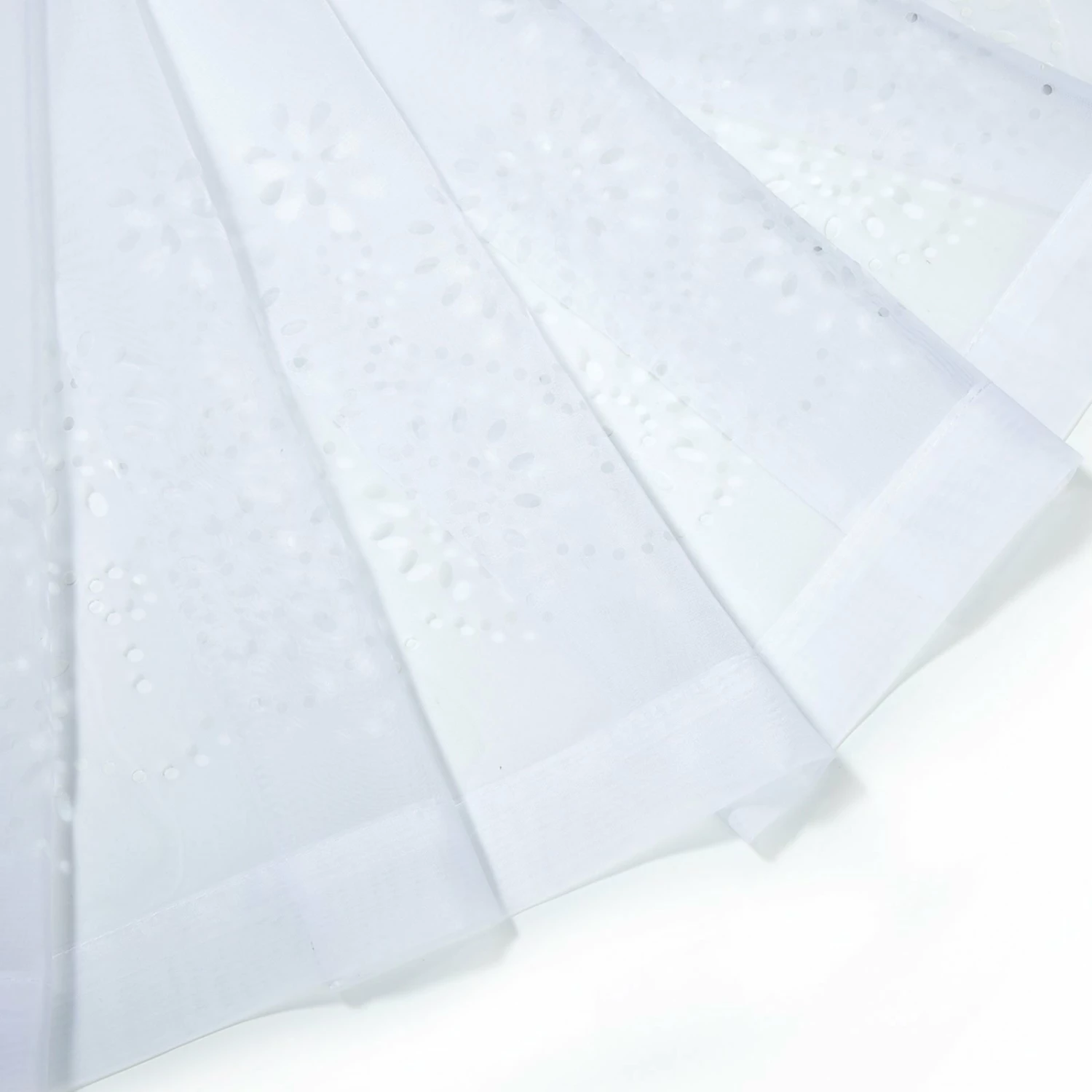 Bistrogardine - weiß - 150x50 cm 4 Bistrogardine - weiß - 150x50 cm – Bild 2