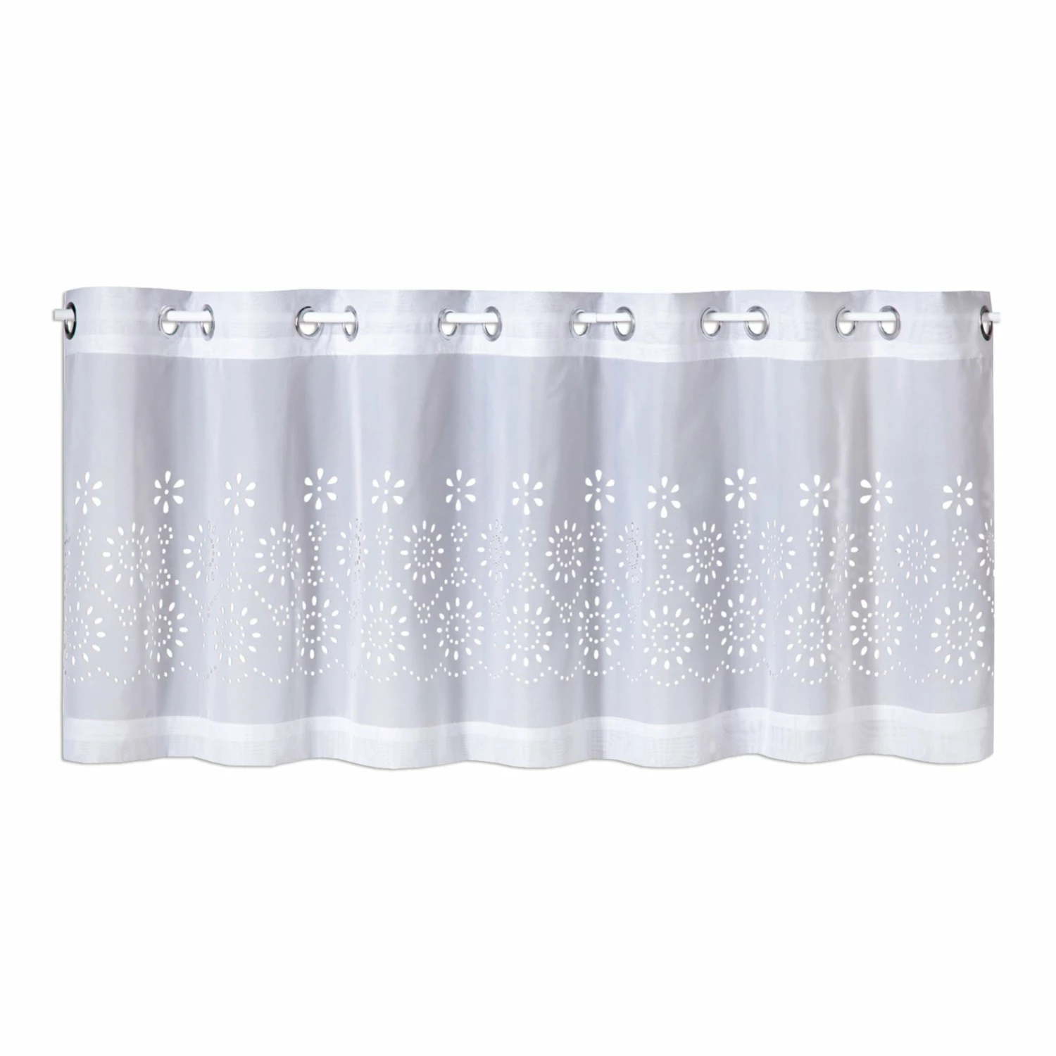 Bistrogardine - weiß - 150x50 cm 3 Bistrogardine - weiß - 150x50 cm