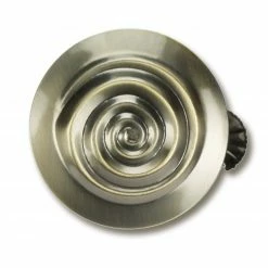 Raffhalter - bronziert - Kringel