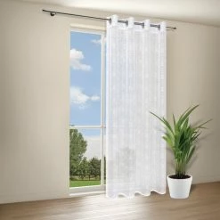 Ösenschal - weiß - Ornamentkreise - 140x245 cm 7 Ösenschal - weiß - Ornamentkreise - 140x245 cm -Heimtextilien Verkäufe 2097070600 03 1600Wx1600H