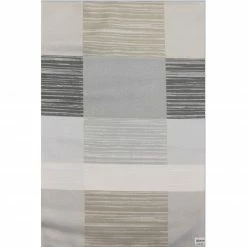 Stoff - grau - Karo - 154 cm breit