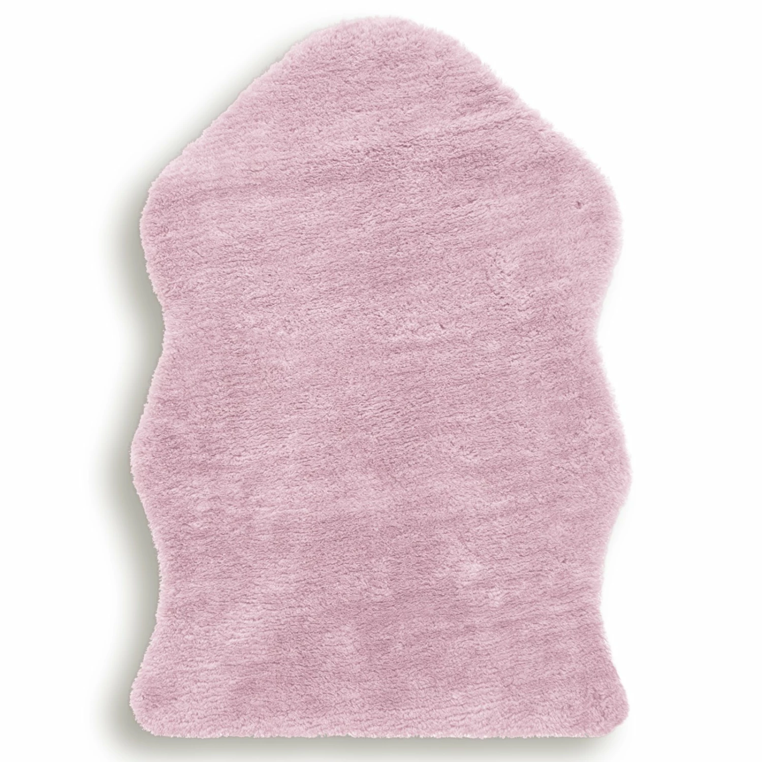 Kunstfell-Teppich - rosa - 55x80 cm 3 Kunstfell-Teppich - rosa - 55x80 cm