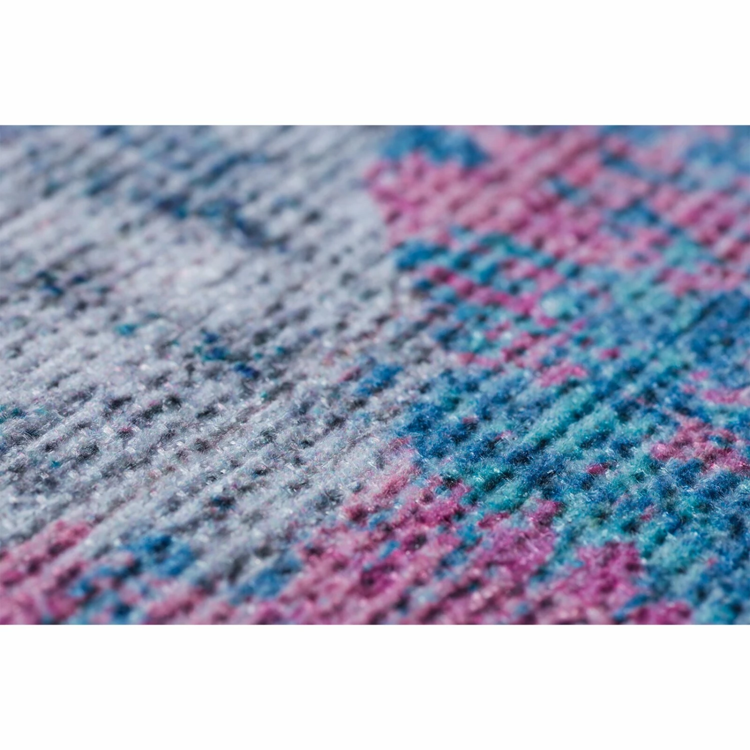 Teppich - grau-blau - Farbverlauf - 120x170 cm 5 Teppich - grau-blau - Farbverlauf - 120x170 cm – Bild 3