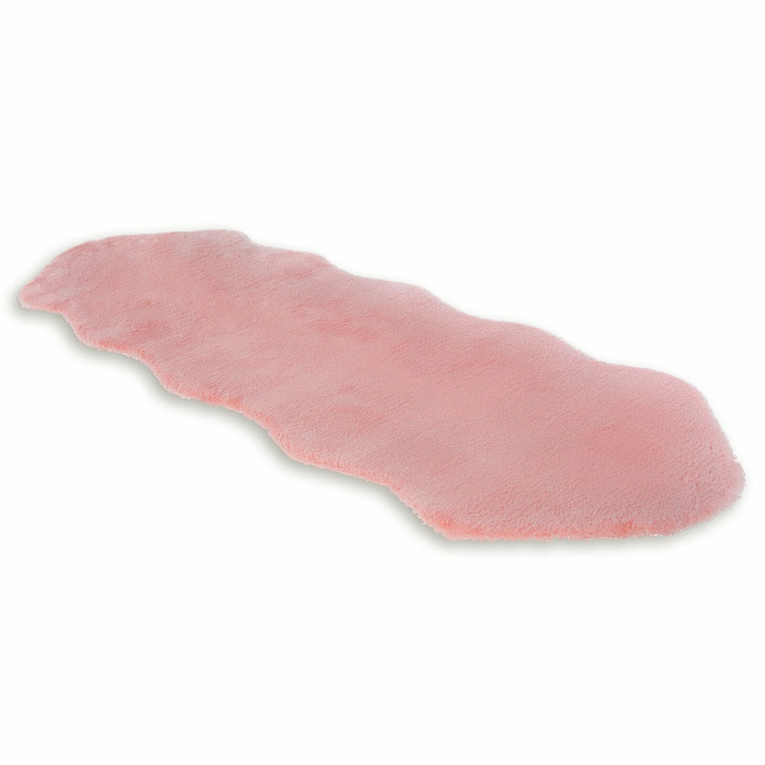 Kunstfell-Teppich - rosa - 55x160 cm 4 Kunstfell-Teppich - rosa - 55x160 cm – Bild 2