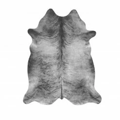 Teppich - grau-schwarz - 125x155 cm