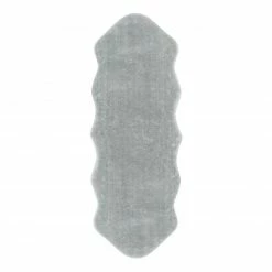 Kunstfell-Teppich - hellgrau - 55x160 cm 7 Kunstfell-Teppich - hellgrau - 55x160 cm -Heimtextilien Verkäufe 2227019401 09 1600Wx1600H