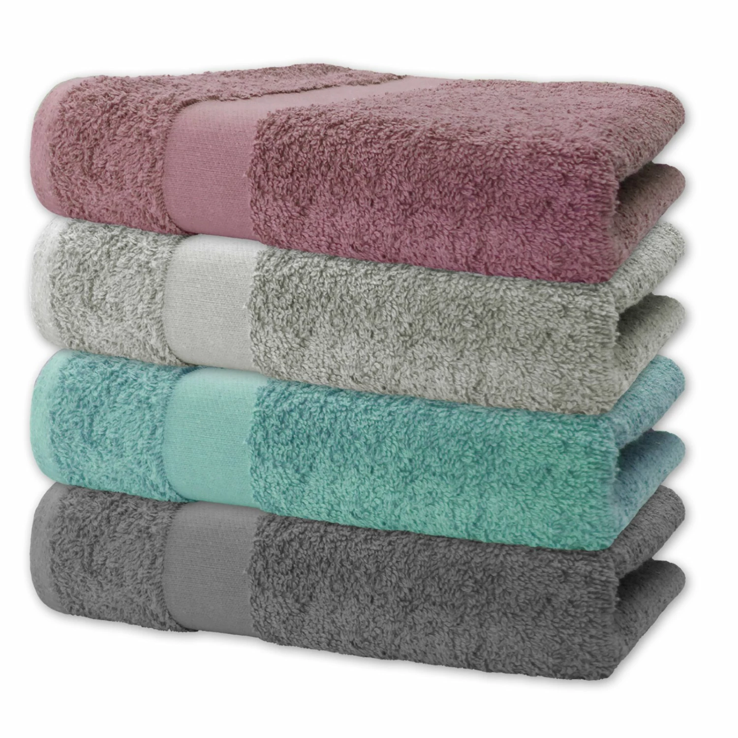 ROLLER Frottier-Handtuch - mauve - 50x100 cm 4 ROLLER Frottier-Handtuch - mauve - 50x100 cm – Bild 2