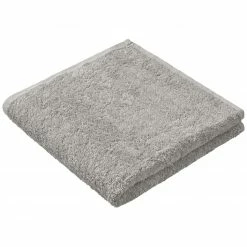 CleverPick Frottier-Handtuch - grau - 45x90 cm