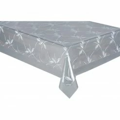 Schutzfolie - transparent - Blätter - 140 cm breit