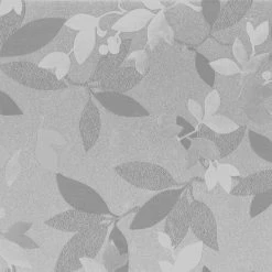 Tischdecke - silber - Ranke Blatt - 140 cm breit