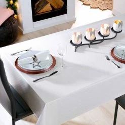 Tischdecke - weiß - 140 cm breit -Heimtextilien Verkäufe 2258022848 02 1600Wx1600H