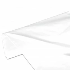 Baumwolle - weiß - uni - Meterware